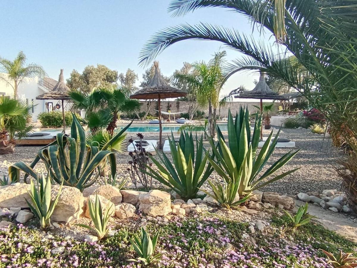 ホテル Les Jardins De Silona, Piscine Chauffee エッサウィラ エクステリア 写真
