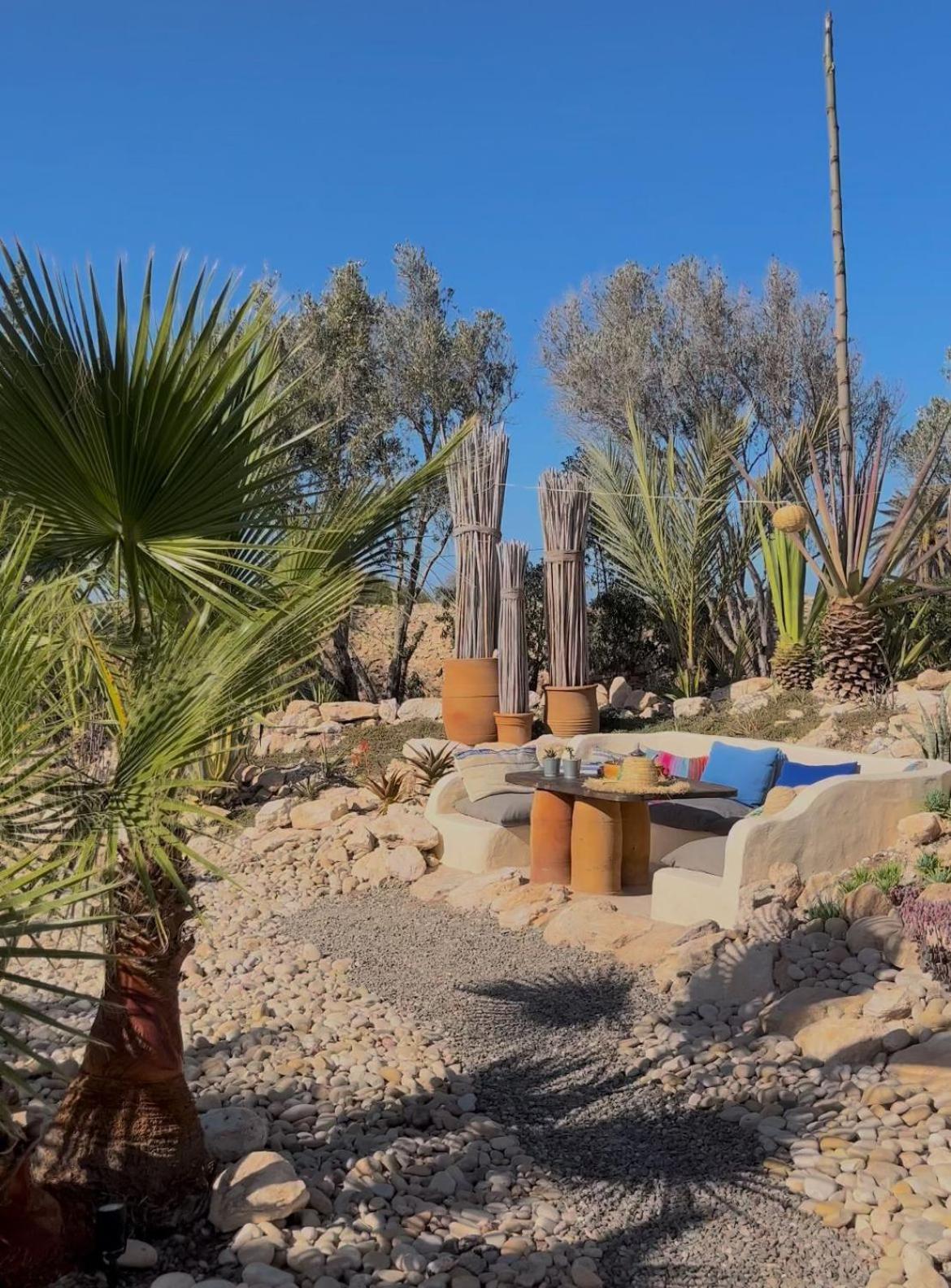 ホテル Les Jardins De Silona, Piscine Chauffee エッサウィラ エクステリア 写真