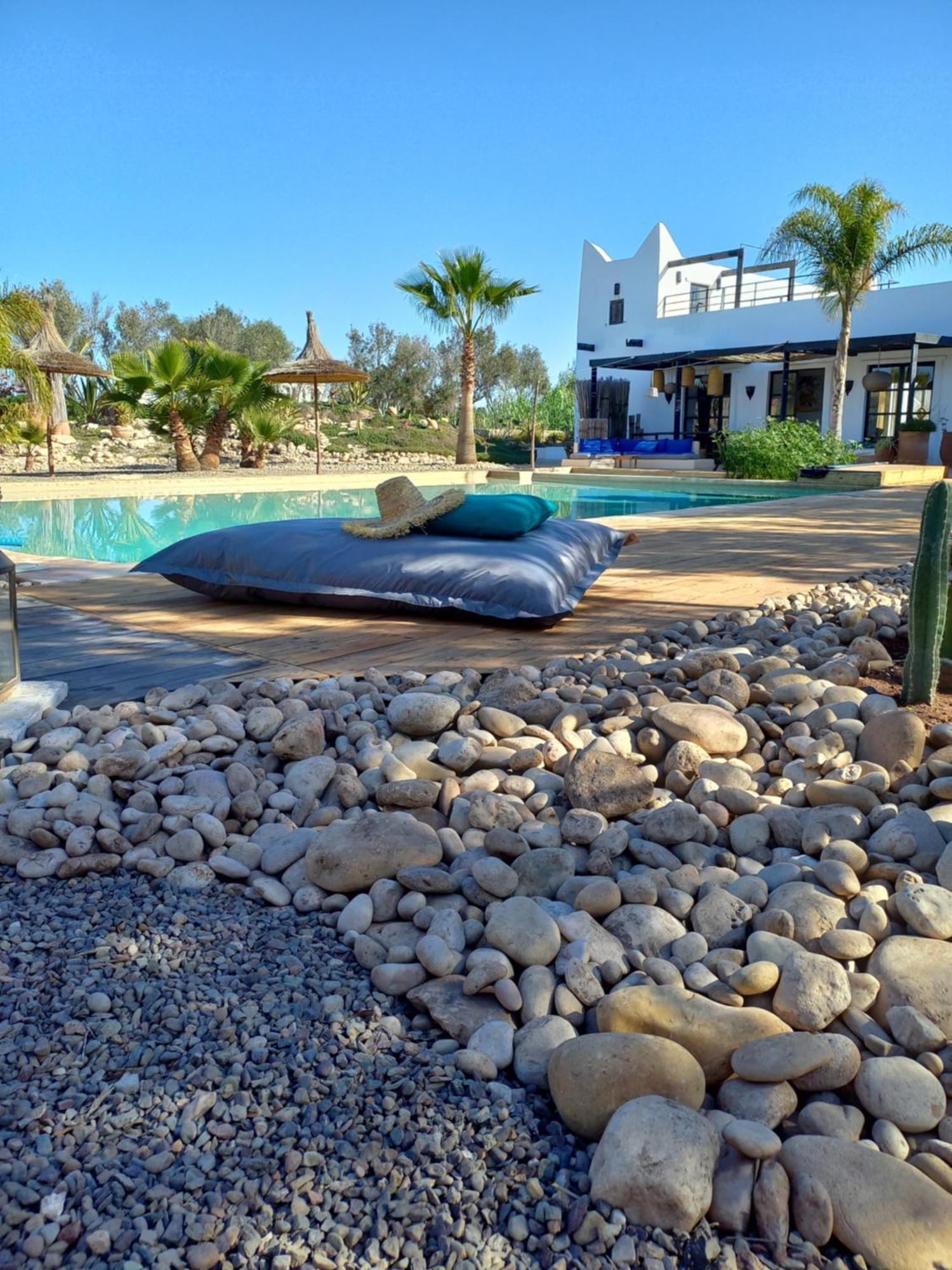 ホテル Les Jardins De Silona, Piscine Chauffee エッサウィラ エクステリア 写真