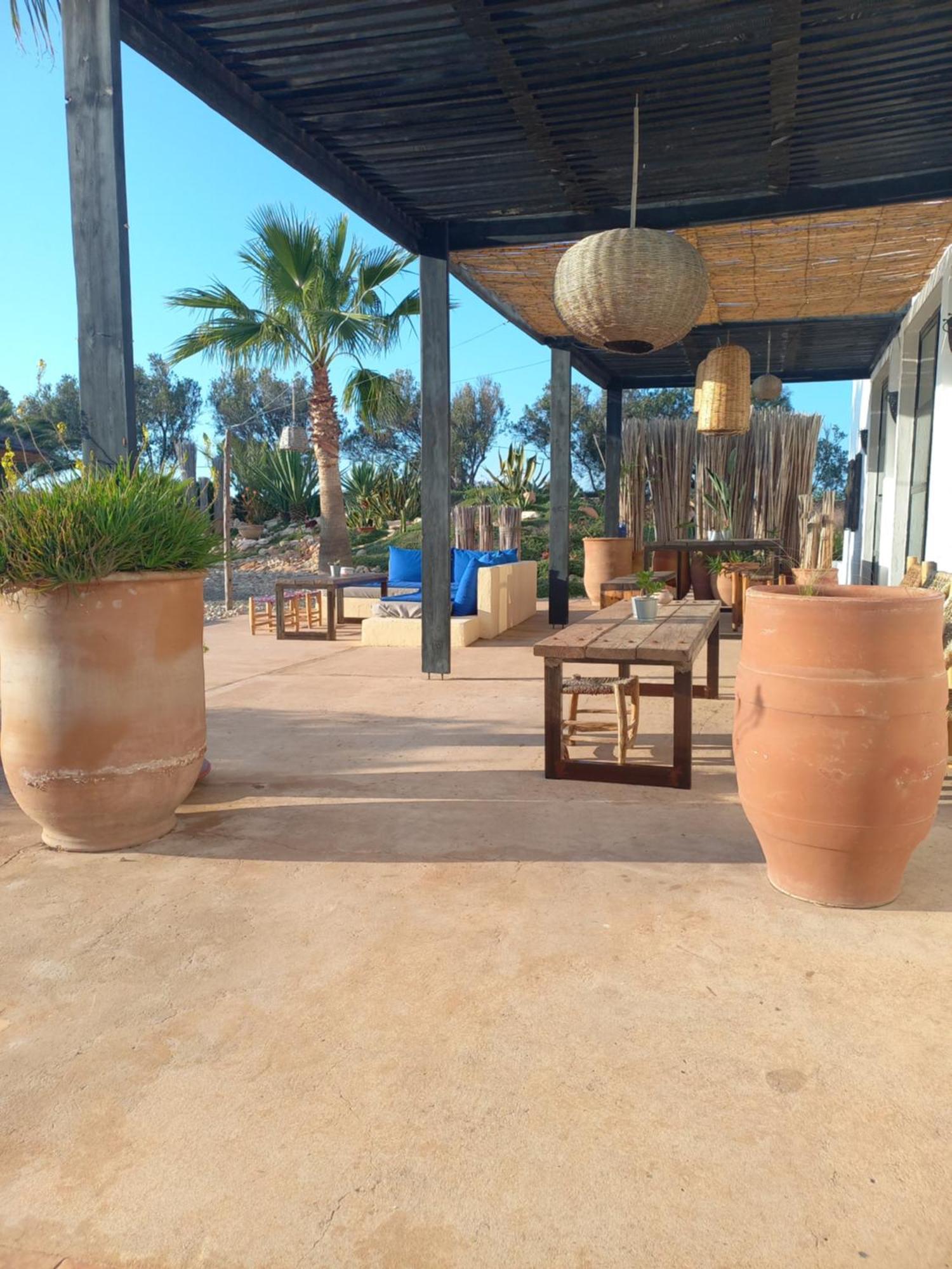 ホテル Les Jardins De Silona, Piscine Chauffee エッサウィラ エクステリア 写真